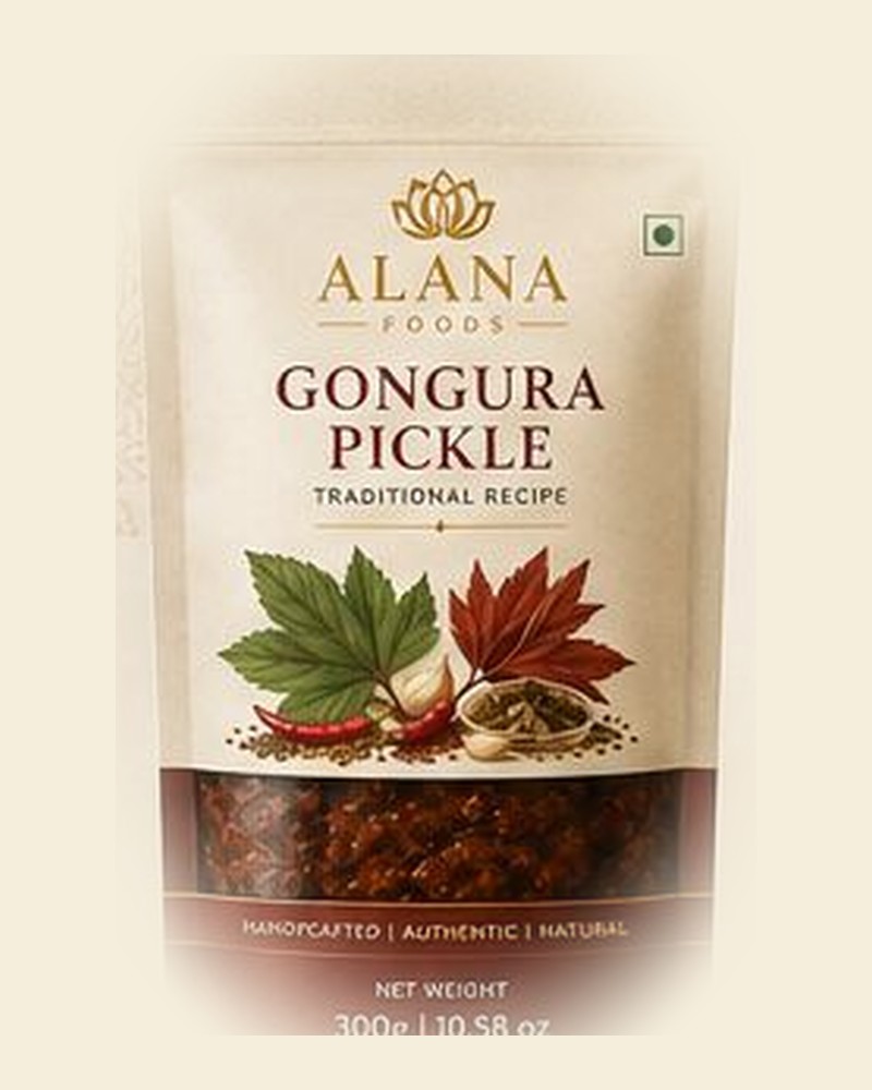 Alana Foods Gongura Pickle pouch